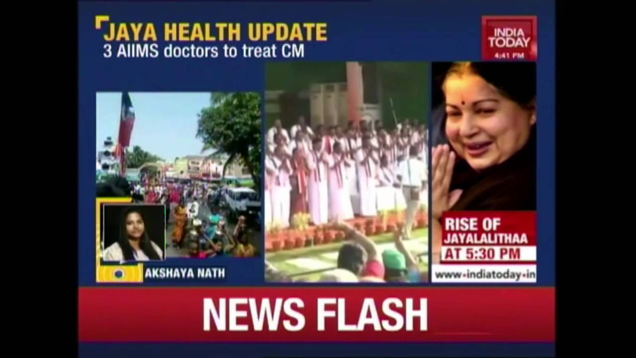 3 AIIMS Doctors To Assist In Treating Jayalalithaa's At Apollo Hospital