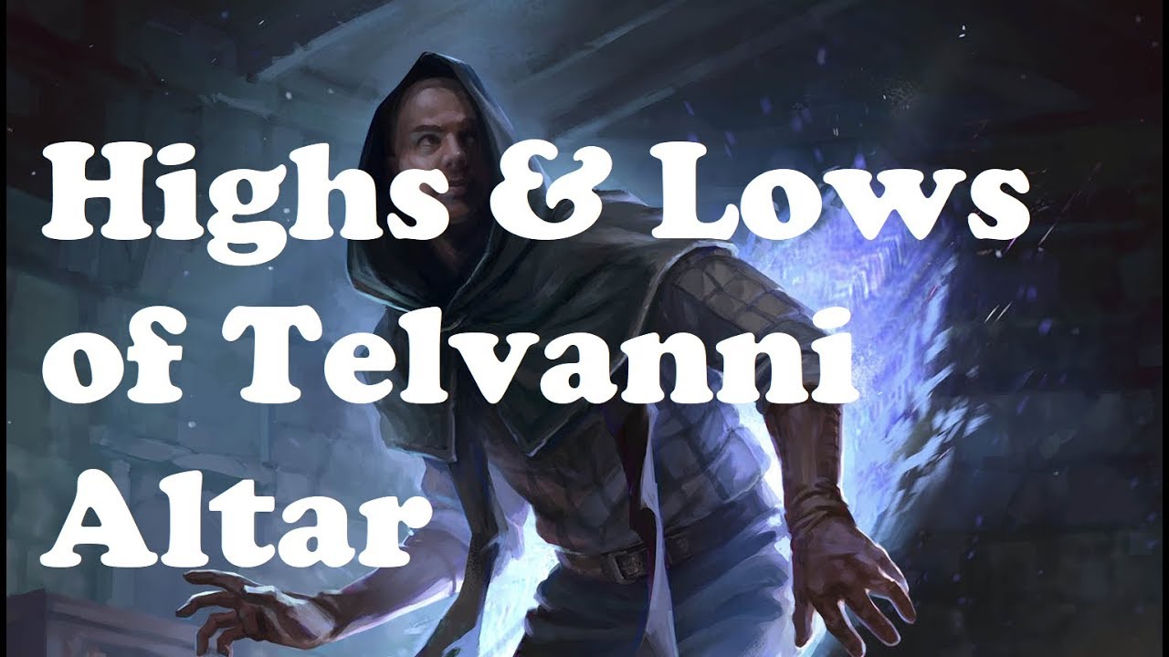 Highs & Lows of Telvanni Altar