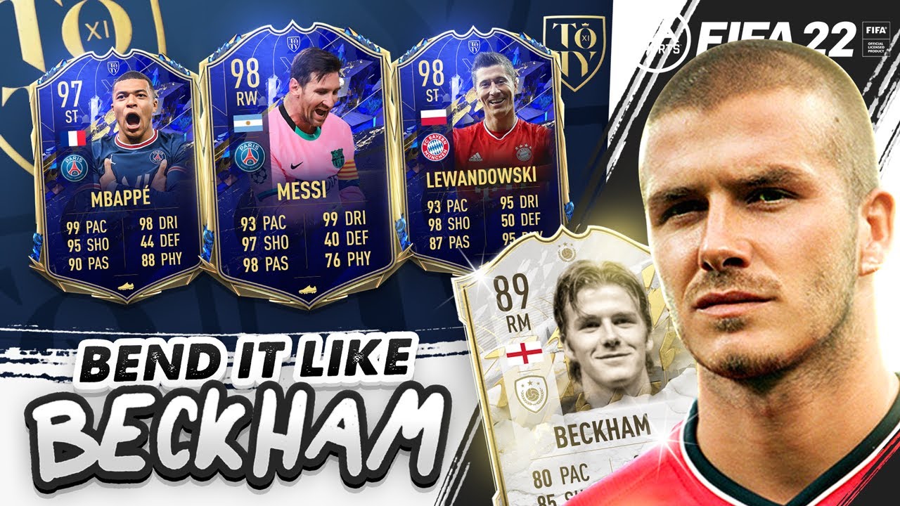 TOTY ATTACKERS ARE HERE! BEND IT LIKE BECKHAM #32