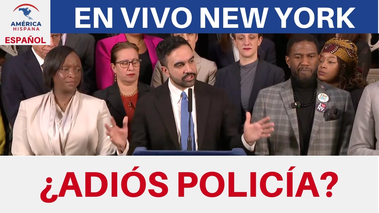 EN VIVO DESDE NEW YORK - Mamdani Crea la Oficina de Seguridad Comunitaria en NYC
