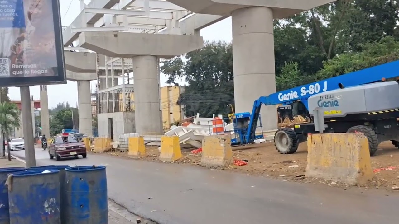 2 de febrero de 2026 Así avanzan los trabajos del monorriel en la estación 13.