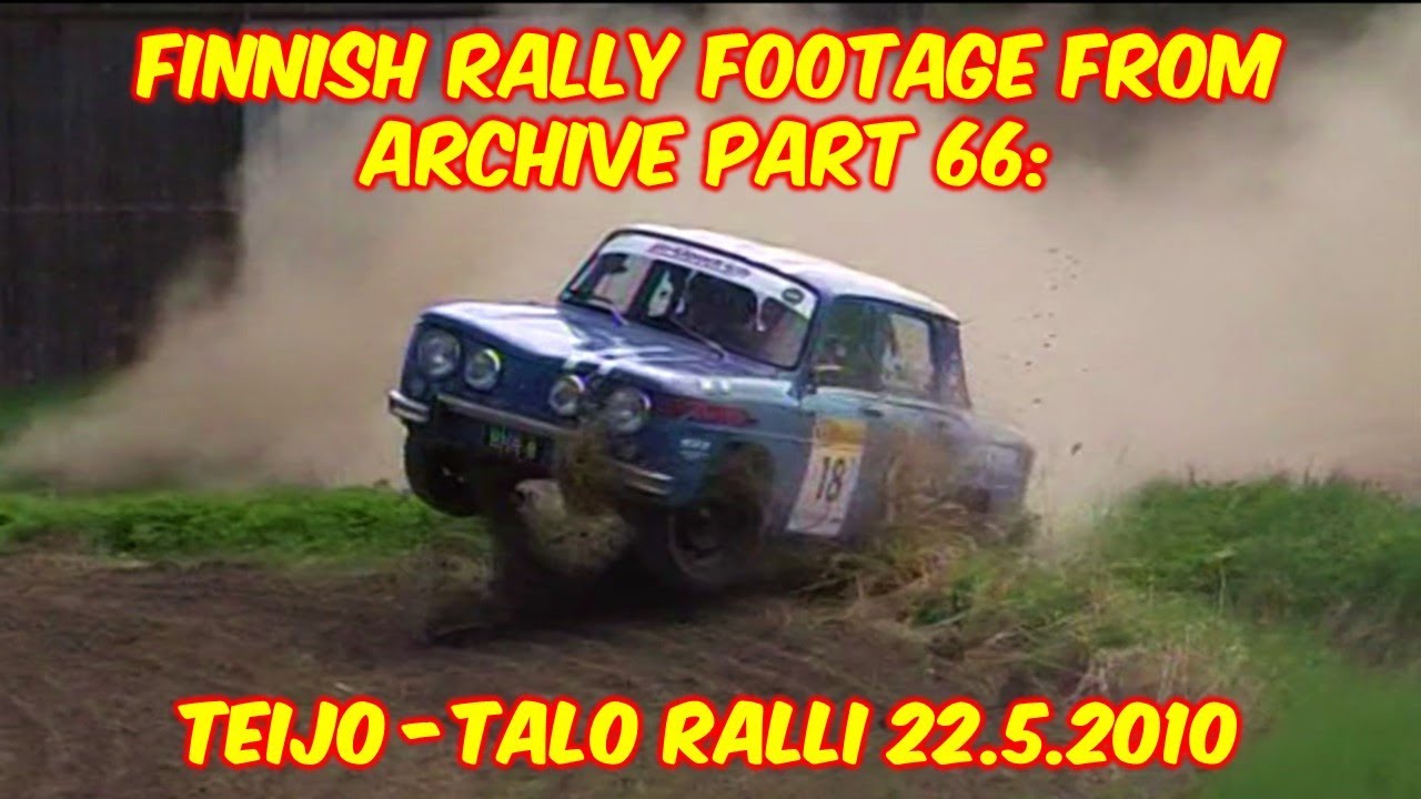 Finnish rally footage from archive part 66: Teijo-Talo Ralli 22.5.2010