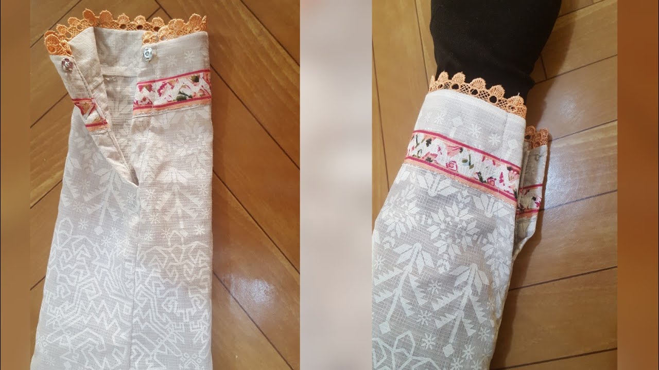 How to make titch button sleeves/most easy and quick way/#byraziasultana #titchbutton #stitching