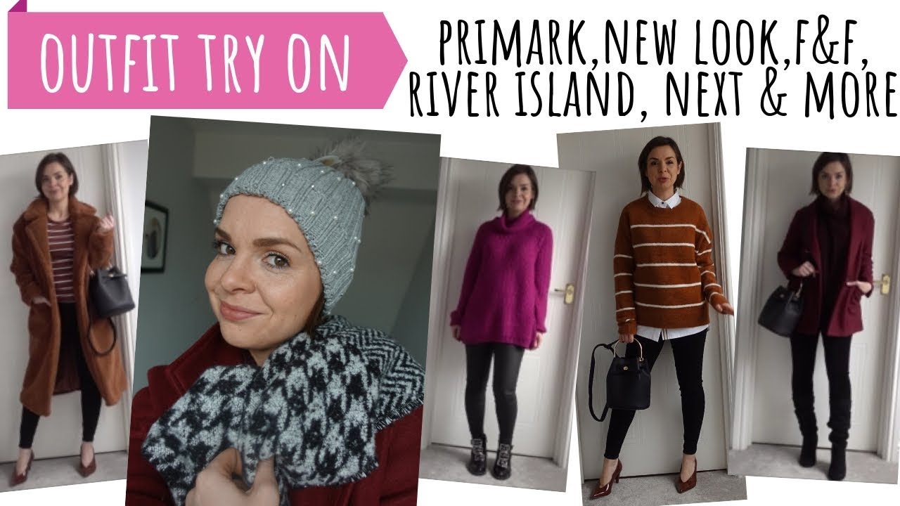OUTFIT TRY ON / HIGH STREET HAUL & WARDROBE / PRIMARK RIVER ISLAND NEW LOOK & MORE / AUTUMN WINTER