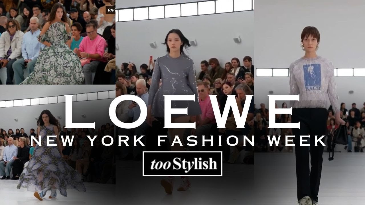 LOEWE | Spring Summer 2025 | Paris Fashion Week PFW | tooStylish Fashion Show Runway Review [4K]