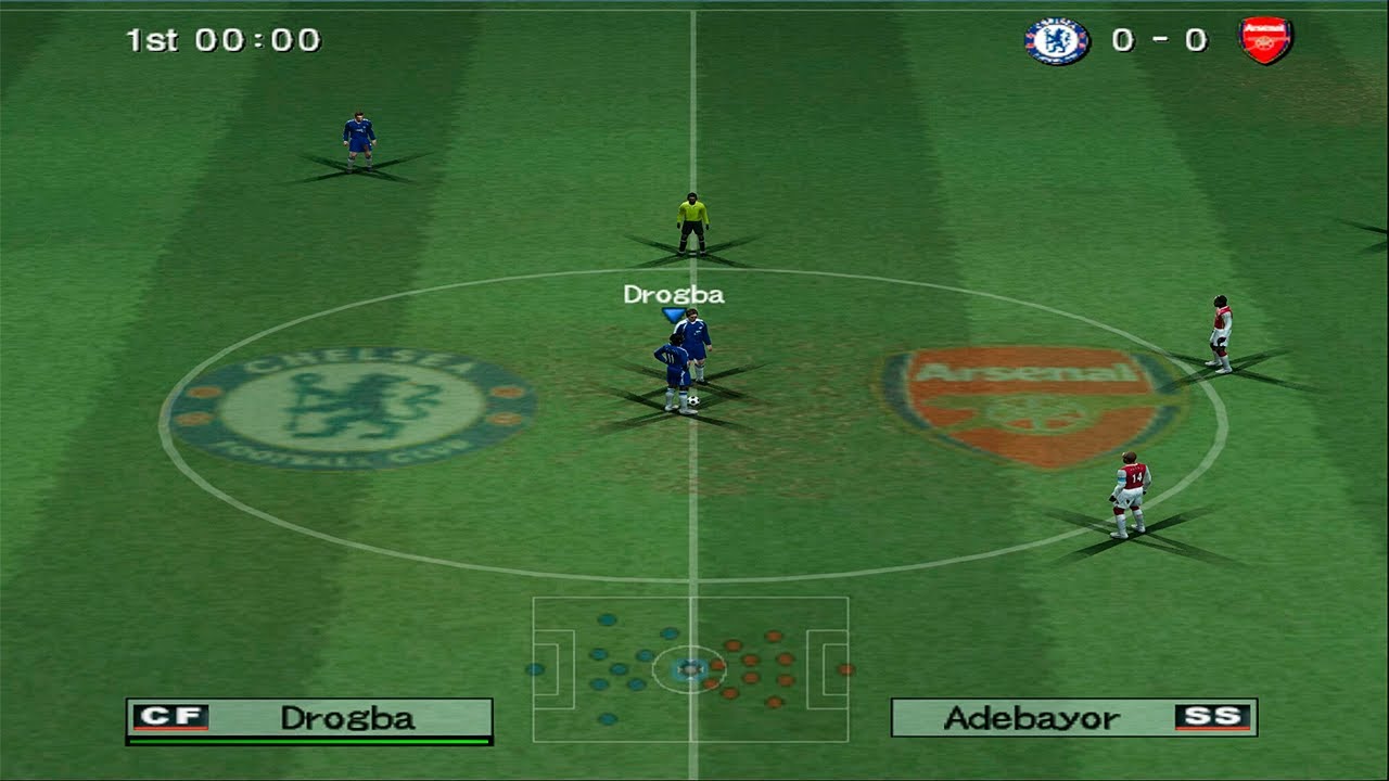 PES 6 - Chelsea vs Arsenal
