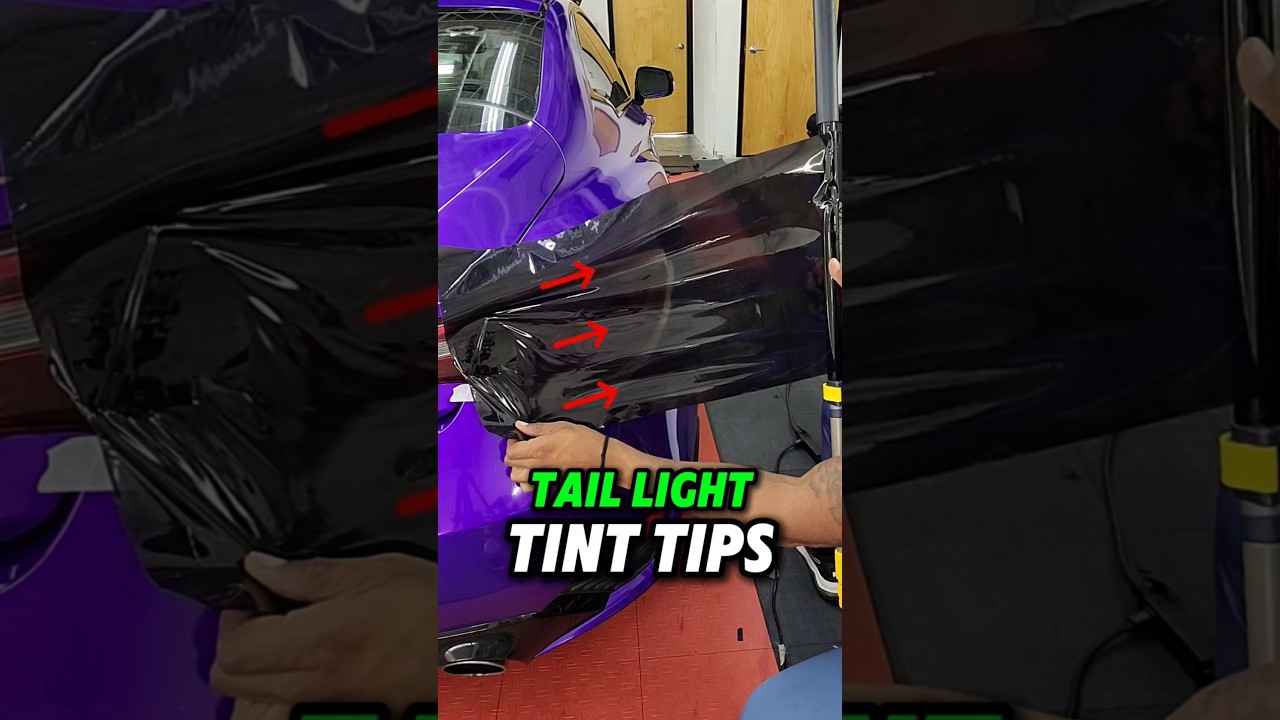 Tint Your Tail Lights Fast With This Simple Method