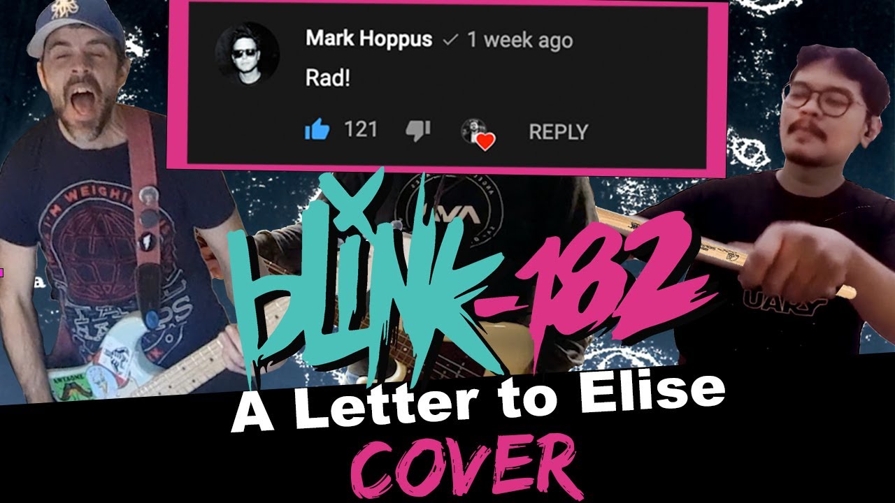 blink 182 - A Letter To Elise - The Cure cover [Using a Mark Hoppus Bass]