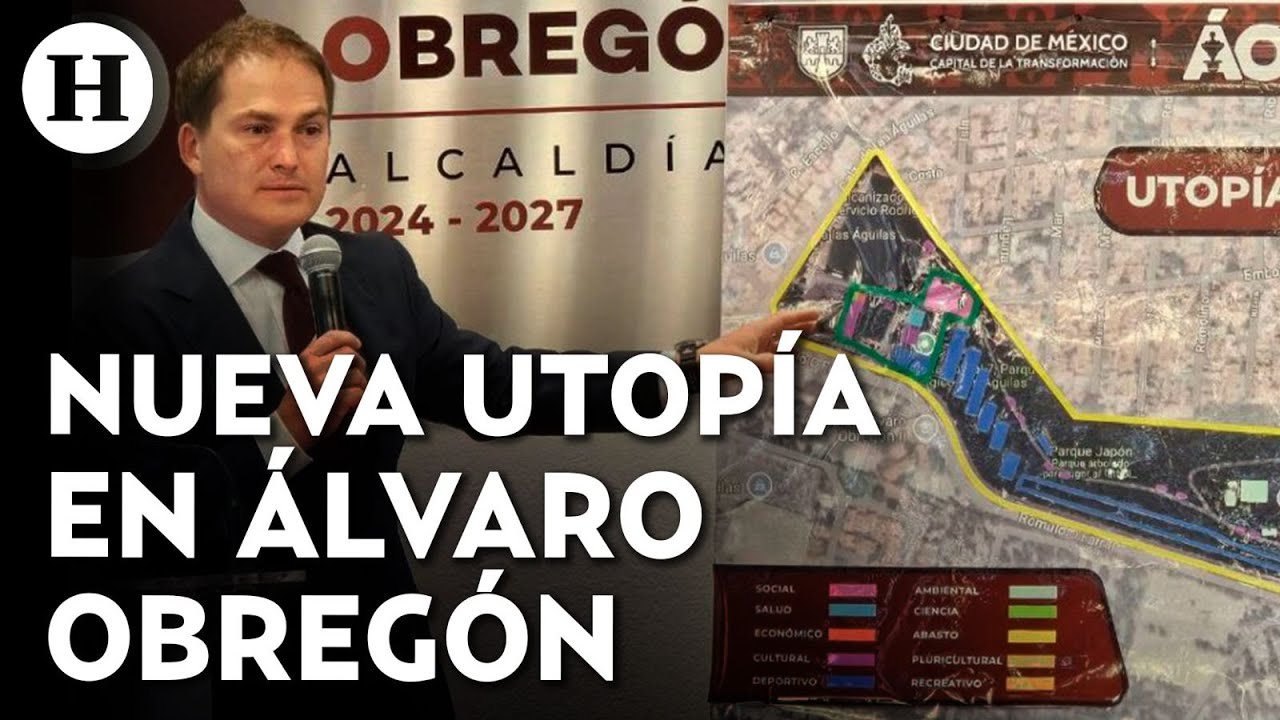 Álvaro Obregón anuncia nueva Utopía en el parque Japón: así será el proyecto