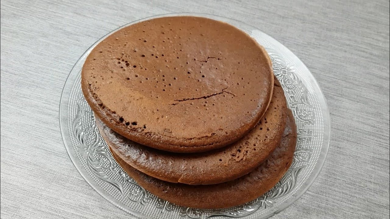 Recette de génoise sans four et sans batteur électrique  Génoise à la poêle
