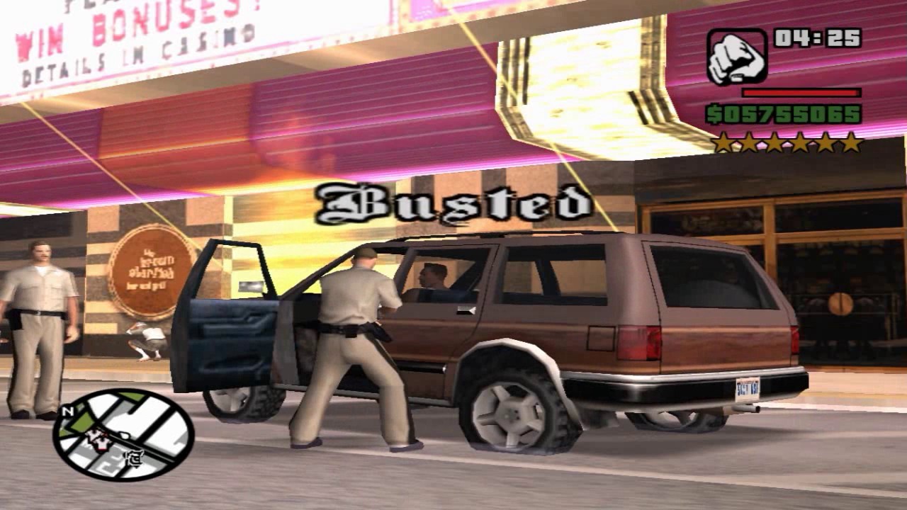 GTA SA BUSTED 3
