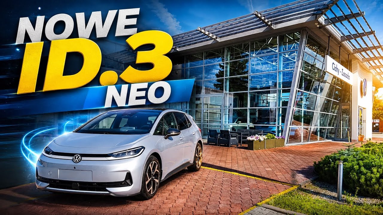 Volkswagen ID.3 NEO już jest w Nowym Sączu zapraszamy na jazdy testowe.