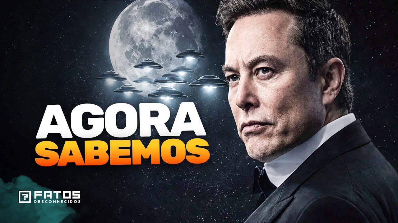 CONFISS&Atilde;O OFICIAL! ELON MUSK revela a VERDADE sobre OVNIs e a LUA