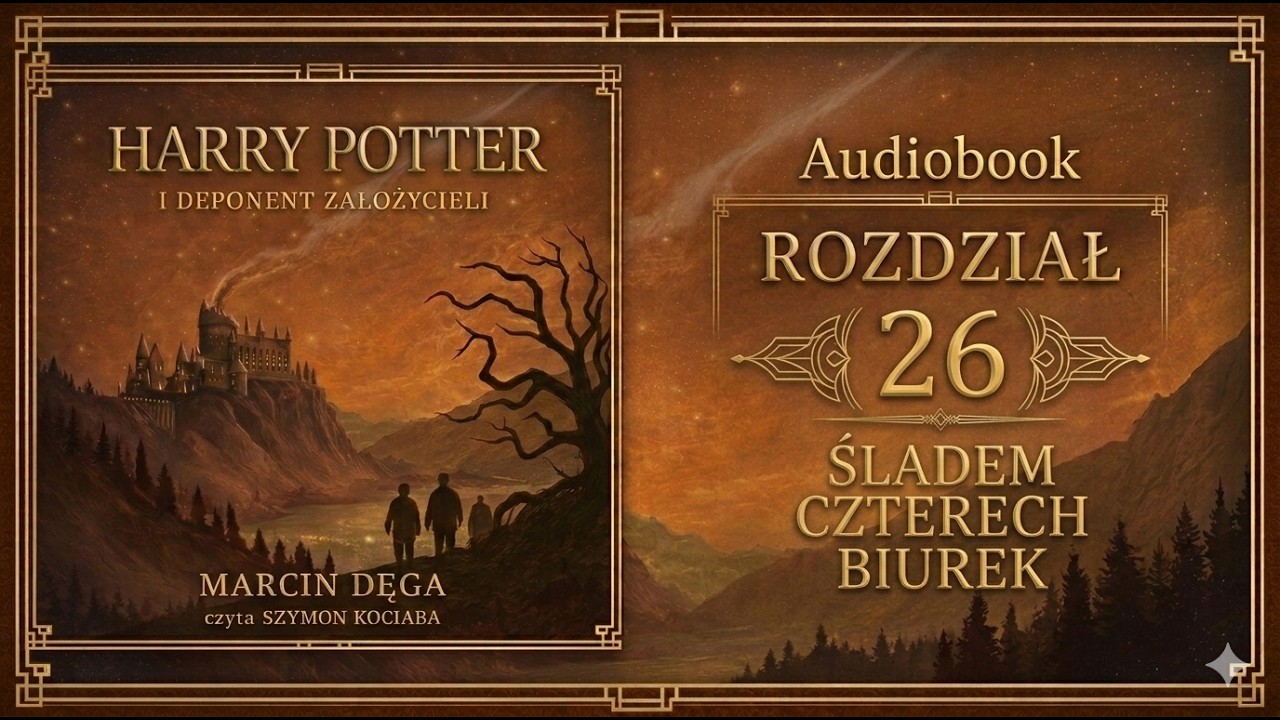 Harry Potter i Deponent Założycieli - Rozdział 26: Śladem czterech biurek (Audiobook PL | FanFictio)