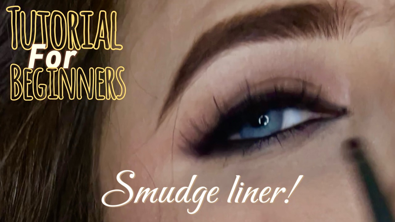 Smudged eyeliner look | smokey eyeliner | @ZebaishBeauty.official