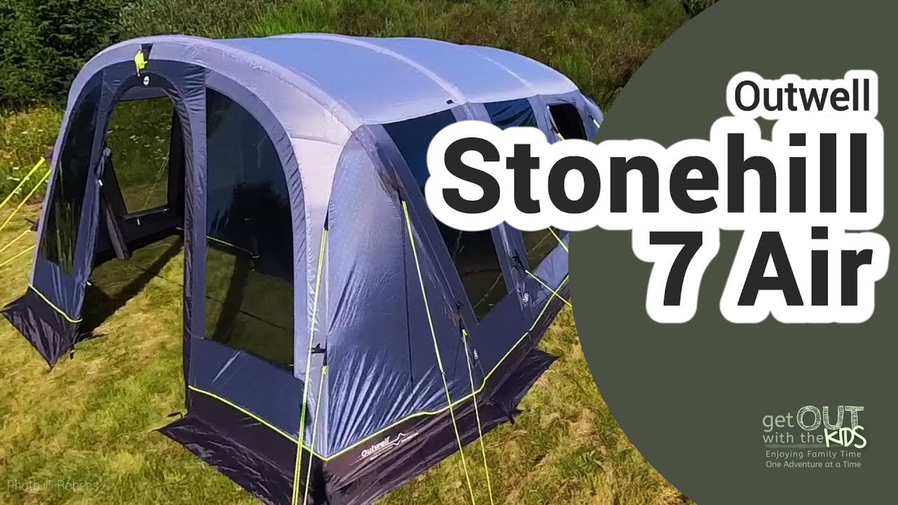 Planning a camping holiday? Check out the new Outwell Stonehill 7 Air