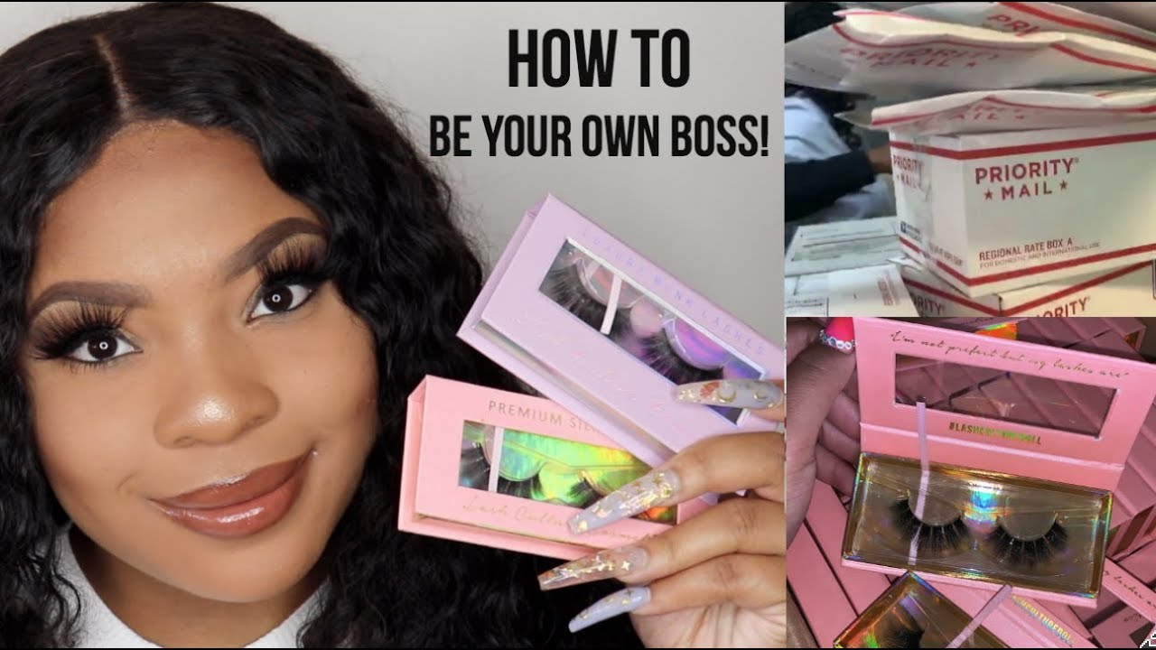 BOSS BABE SERIES EP1| DOING LASH INVENTORY FOR MY COMPANY!