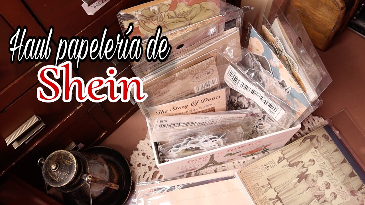{ASMR} HAUL  papelería Shein más decoración