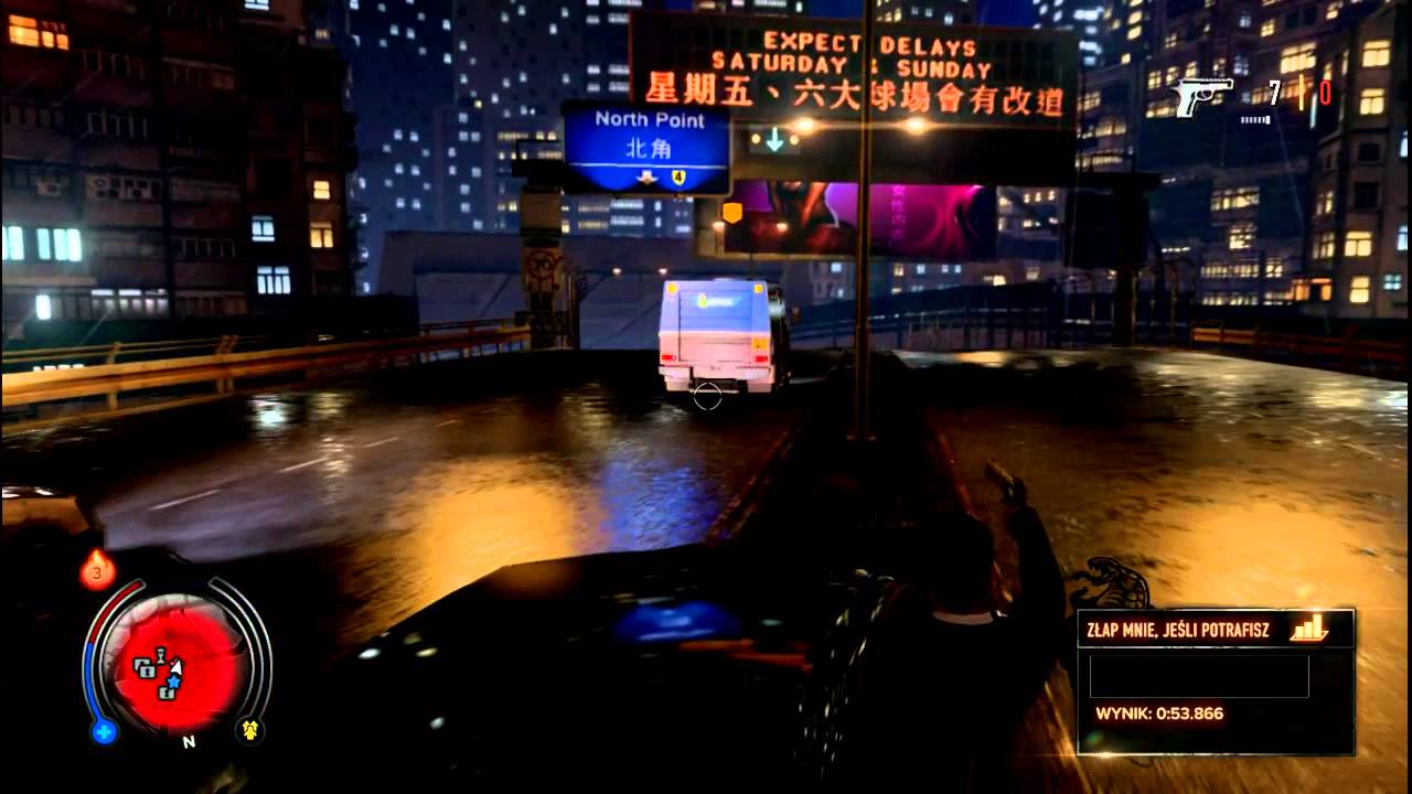 Sleeping Dogs - Police car chase in Bond style