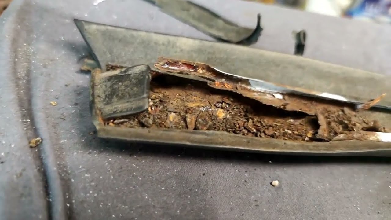 Repair Door molding Audi 80 B4, Naprawa listw drzwi