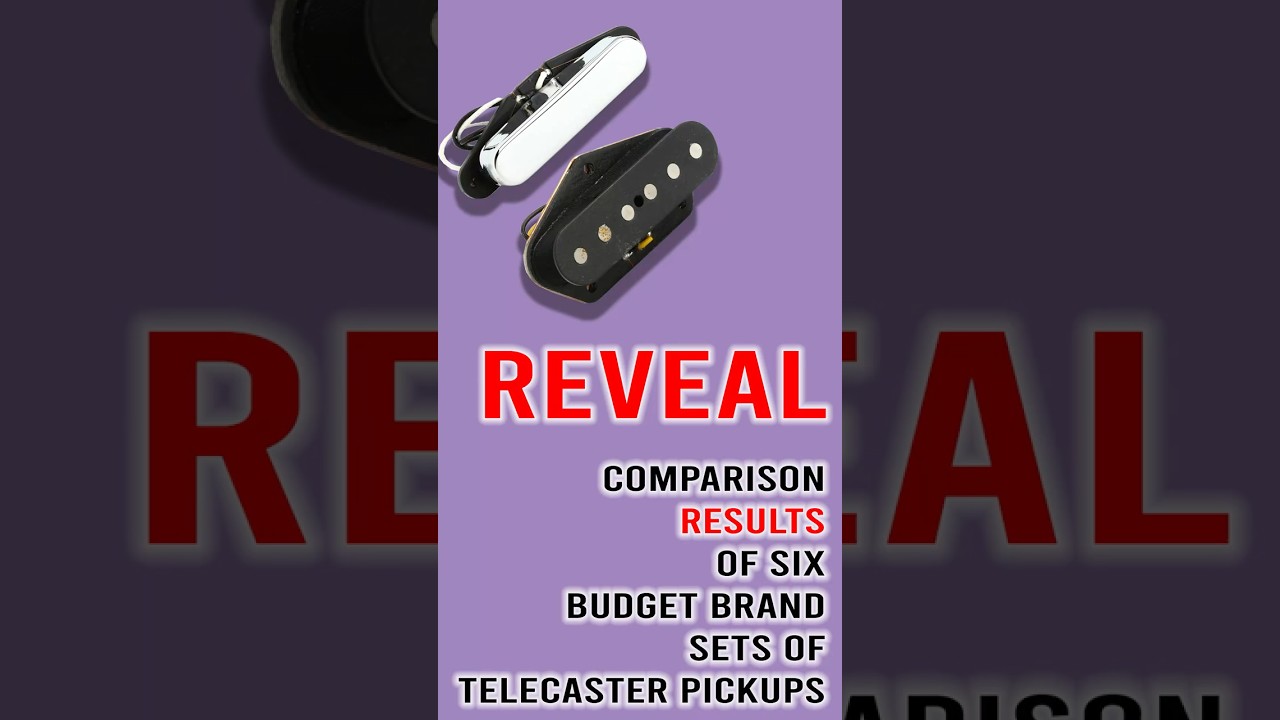 REVEAL Доступные звукосниматели Telecaster Six REVEAL