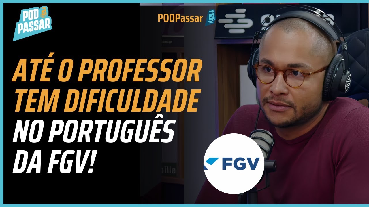 Os segredos revelados das provas de português da FGV - Wanderson Melo