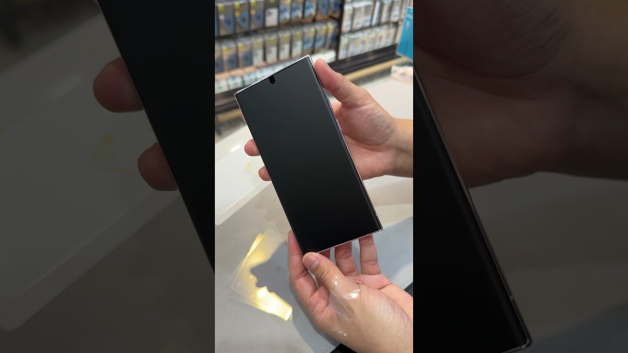 Matte Hydrogel for S23 Ultra #screenprotector #hydrogel #s23ultra #samsung #gtgadget #gtsarawak