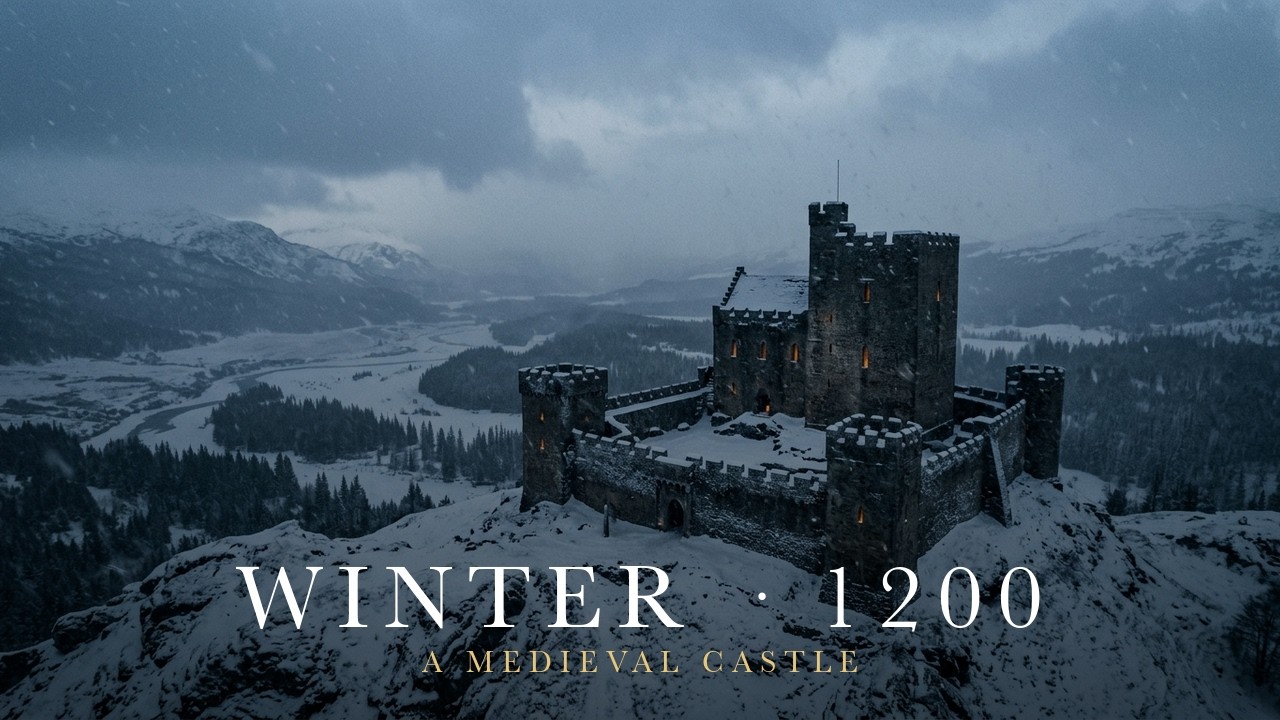 What Life Was Really Like Inside a Medieval Castle in Winter (1200s)