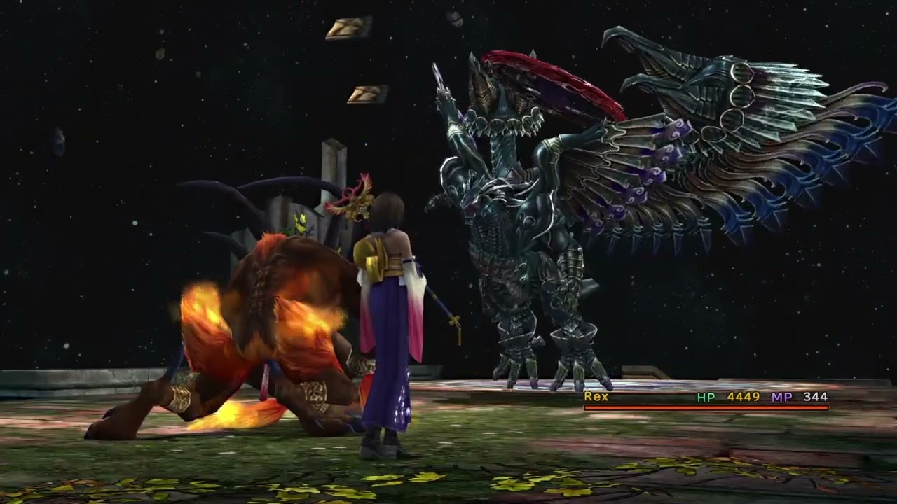 🔵FFX Dark Bahamut Boss Fight🔵 #ffx #ffvii