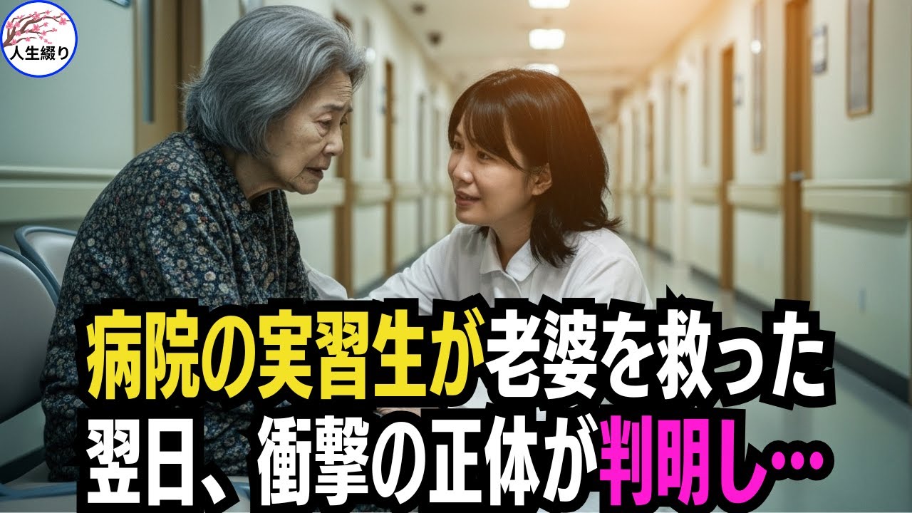 病院の実習生が見捨てられた老婆を助けた。翌日、明かされた正体に病院中が震撼した… #いい話 #感動する話 #朗読