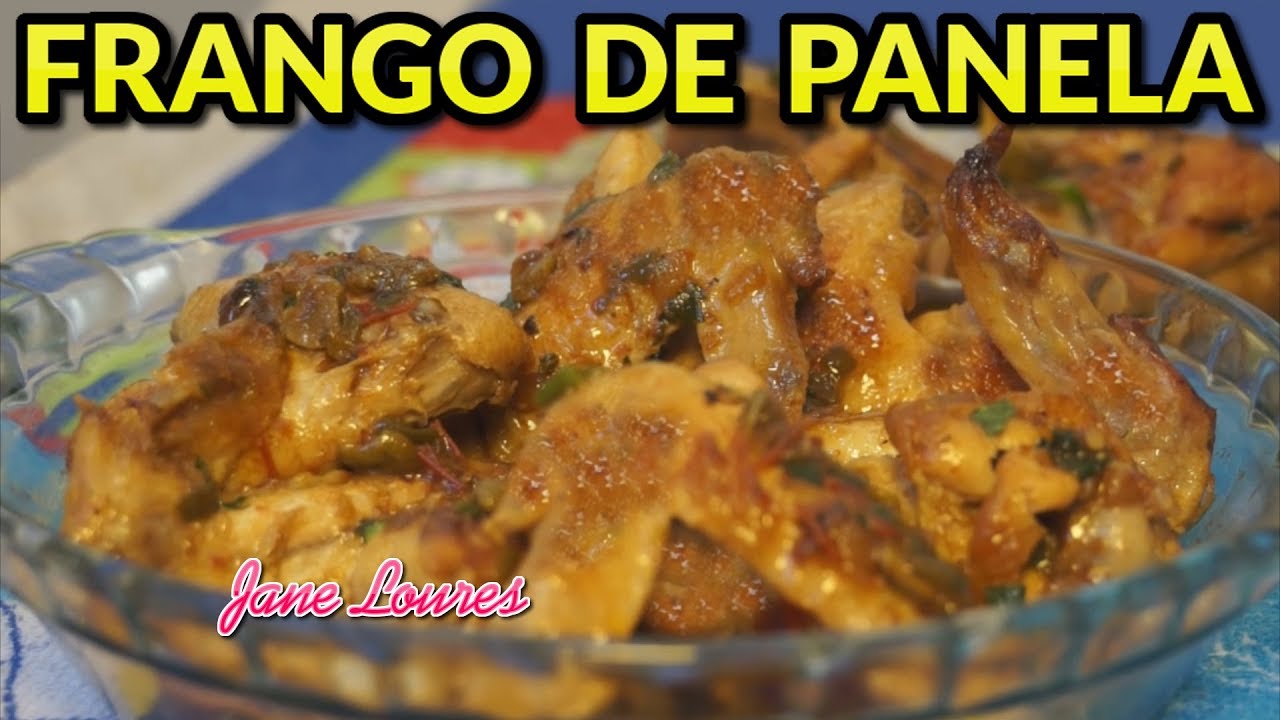 FRANGO DE PANELA (DELICIOSO E FÁCIL)