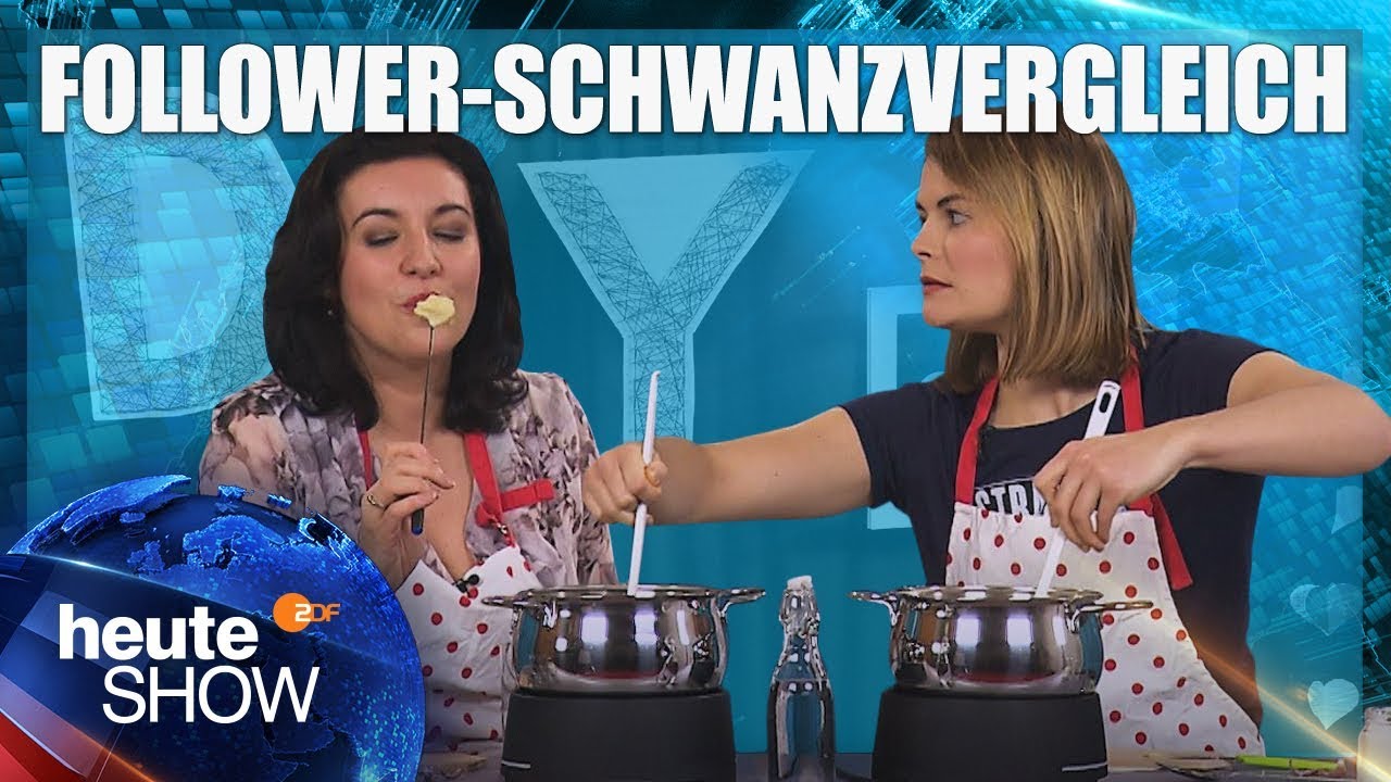 So gelingt das perfekte Käsefondue – mit Hazel Brugger und Dorothee Bär | heute-show