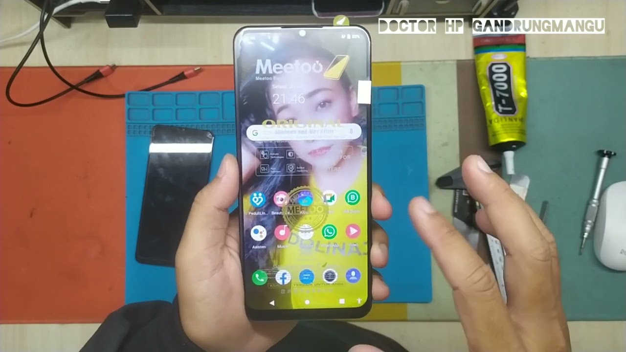 LCD MEETOO ORIGINAL🔥 VS ORIGINAL BAWAAN PABRIK || LCD HARGA PELAJAR RECOMENDED ||