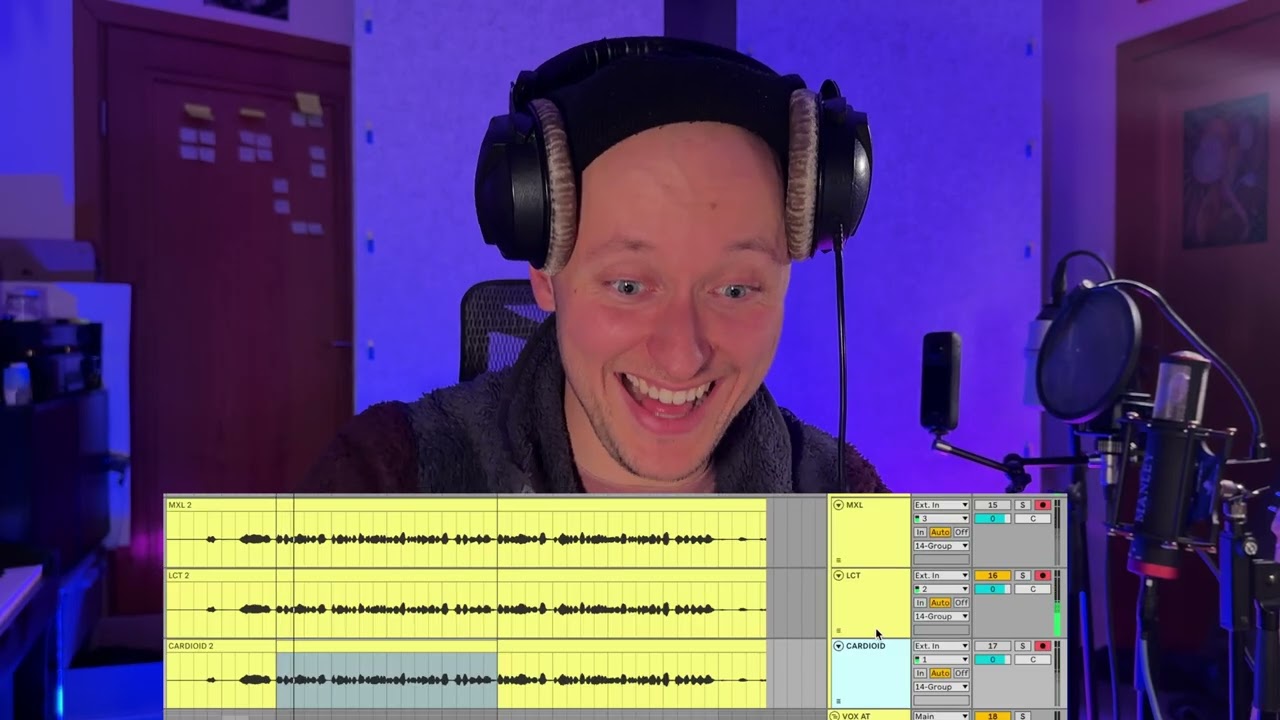 Najlepszy mikrofon na start? Test - Lewitt LCT440 Pure VS Manley Cardioid vs MXL990