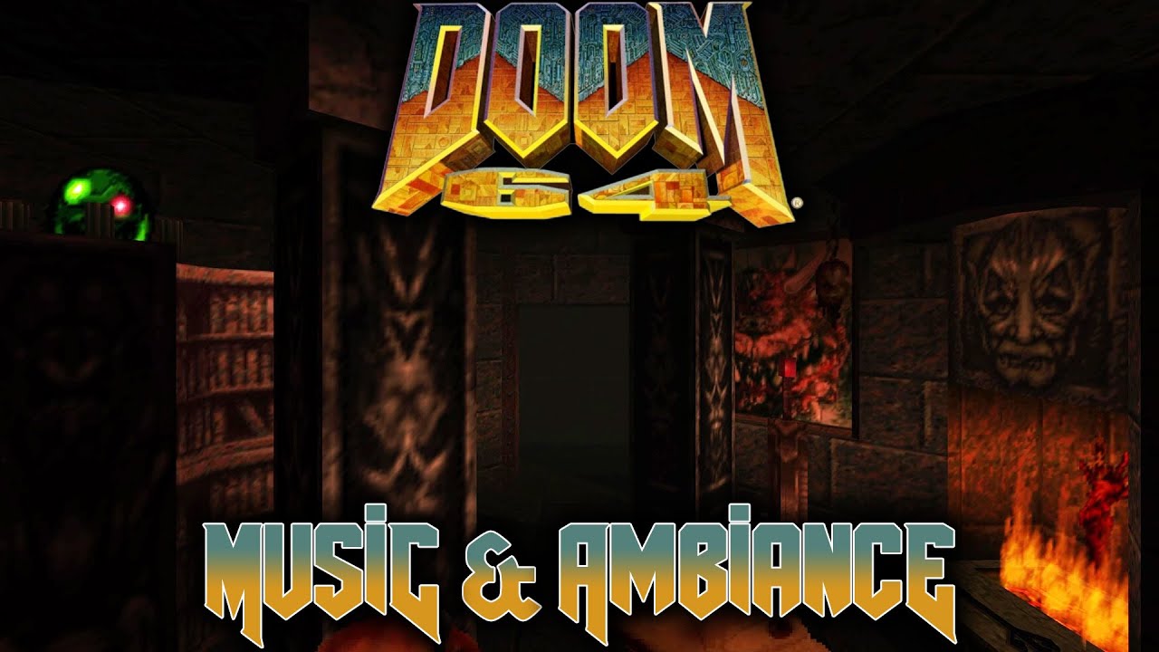 DOOM 64: Music & Ambiance | 1 Hour of Music for Background, Sleep, Study, Relaxation, Meditation