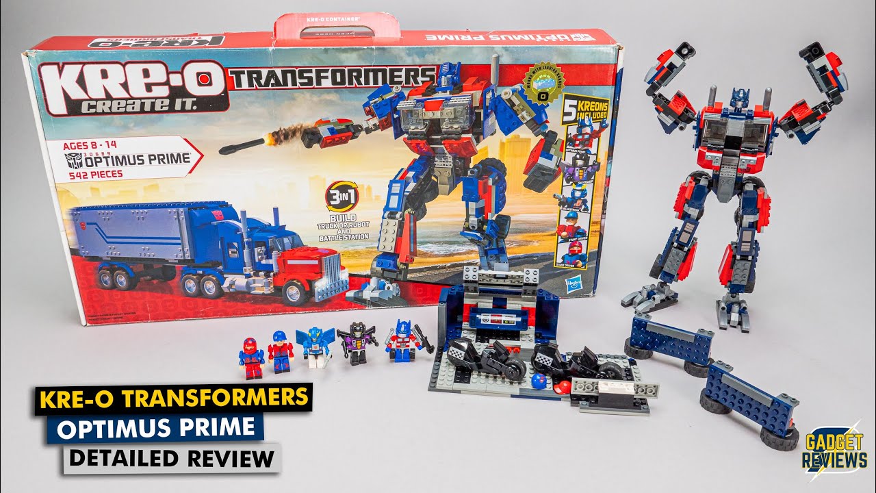 Unboxing after 11 years! Kre-O Transformers Optimus Prime detailed review