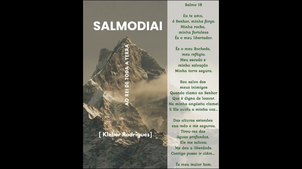 Álbum Salmodiai — Salmo 18