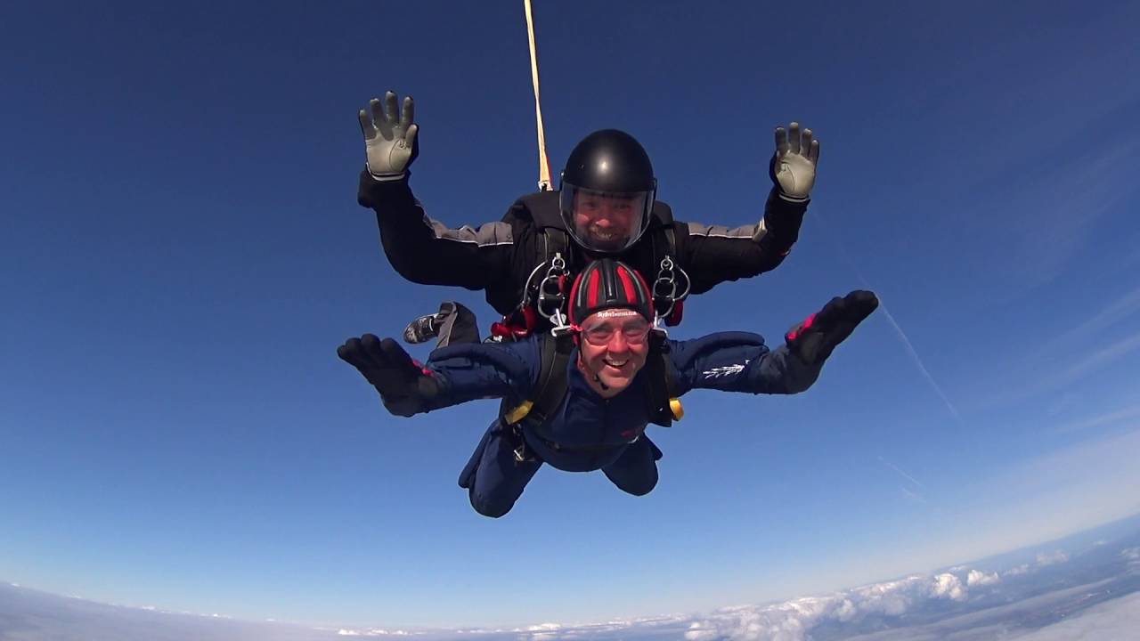 swansea sky dive 12000 feet. Richard Morgan.