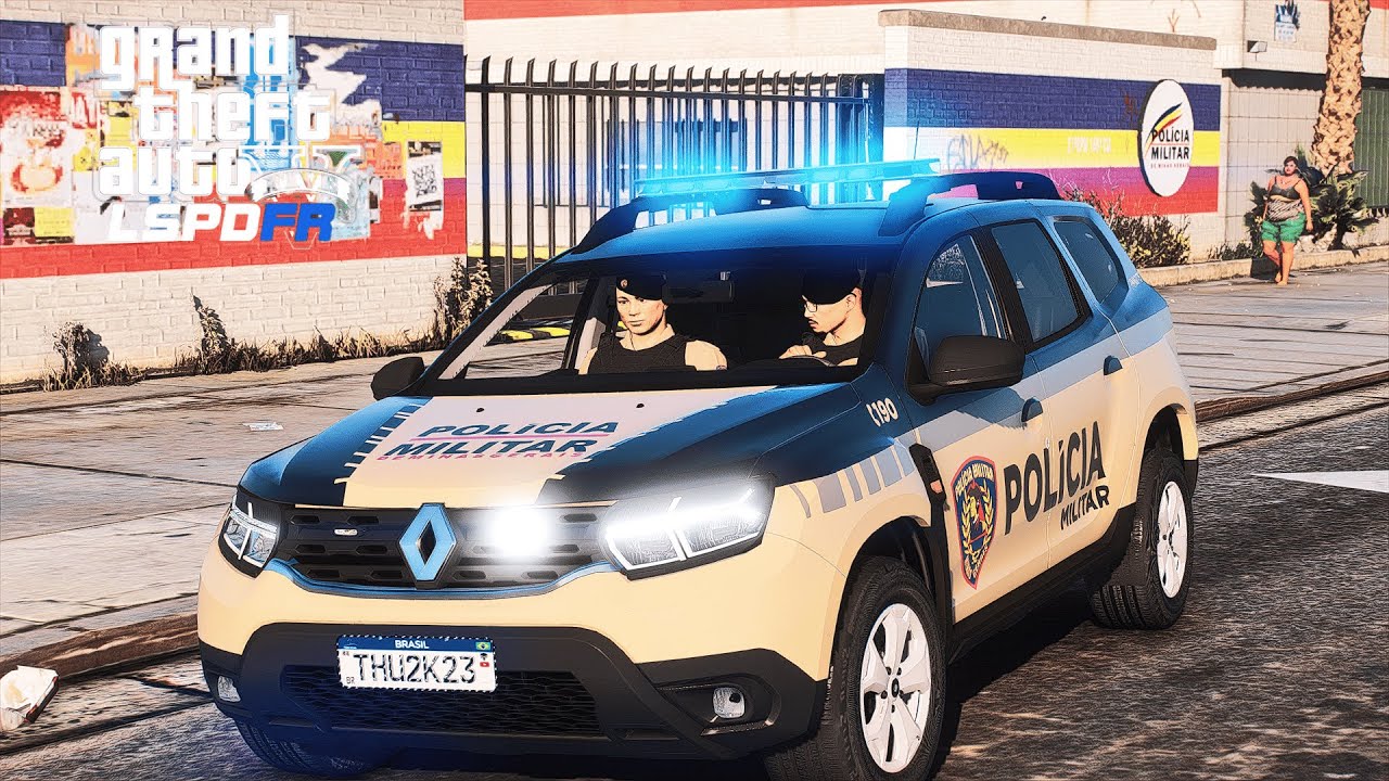 GTAV LSPDFR - TROCA DE TIROS + APOIO DO BOPE
