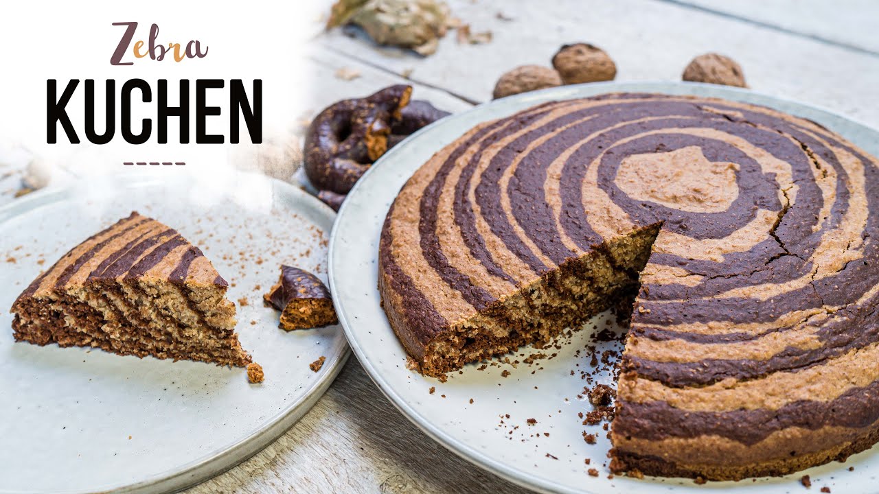 Zebrakuchen | veganer Schokoladen-Lebkuchen | Winter Edition