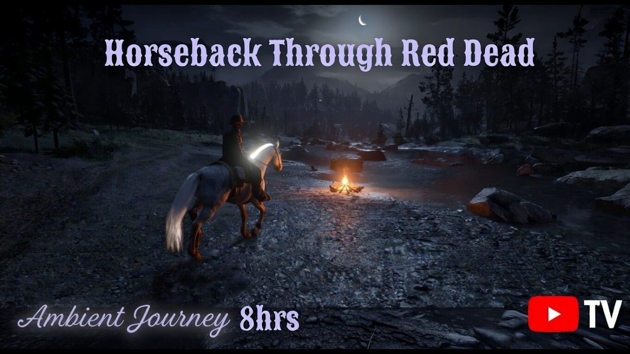 8 Hours in Red Dead's Untouched Wilderness on Horseback