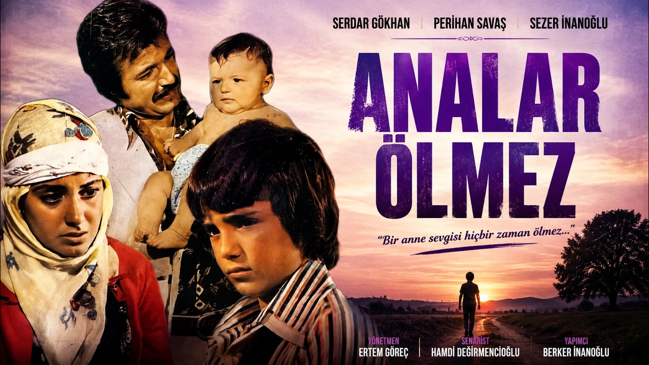 Analar Ölmez Türk Filmi | FULL | Perihan Savaş | Sezer İnanoğlu | Serdar Gökhan
