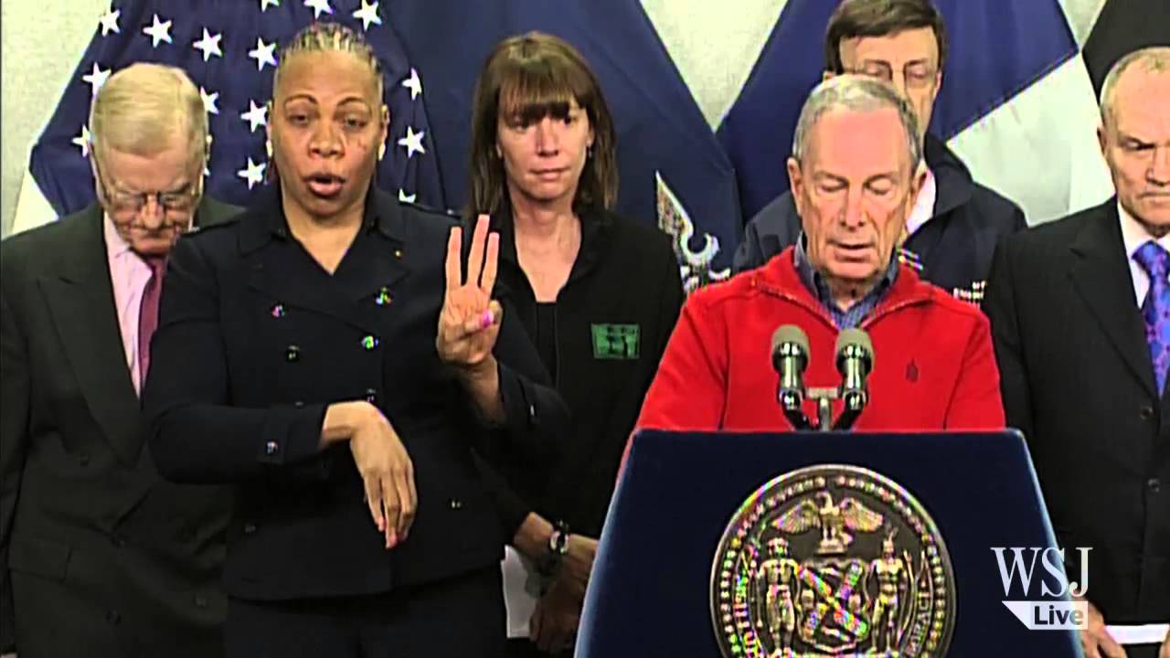 Nemo Winter Storm - Mayor Bloomberg Warns New York City