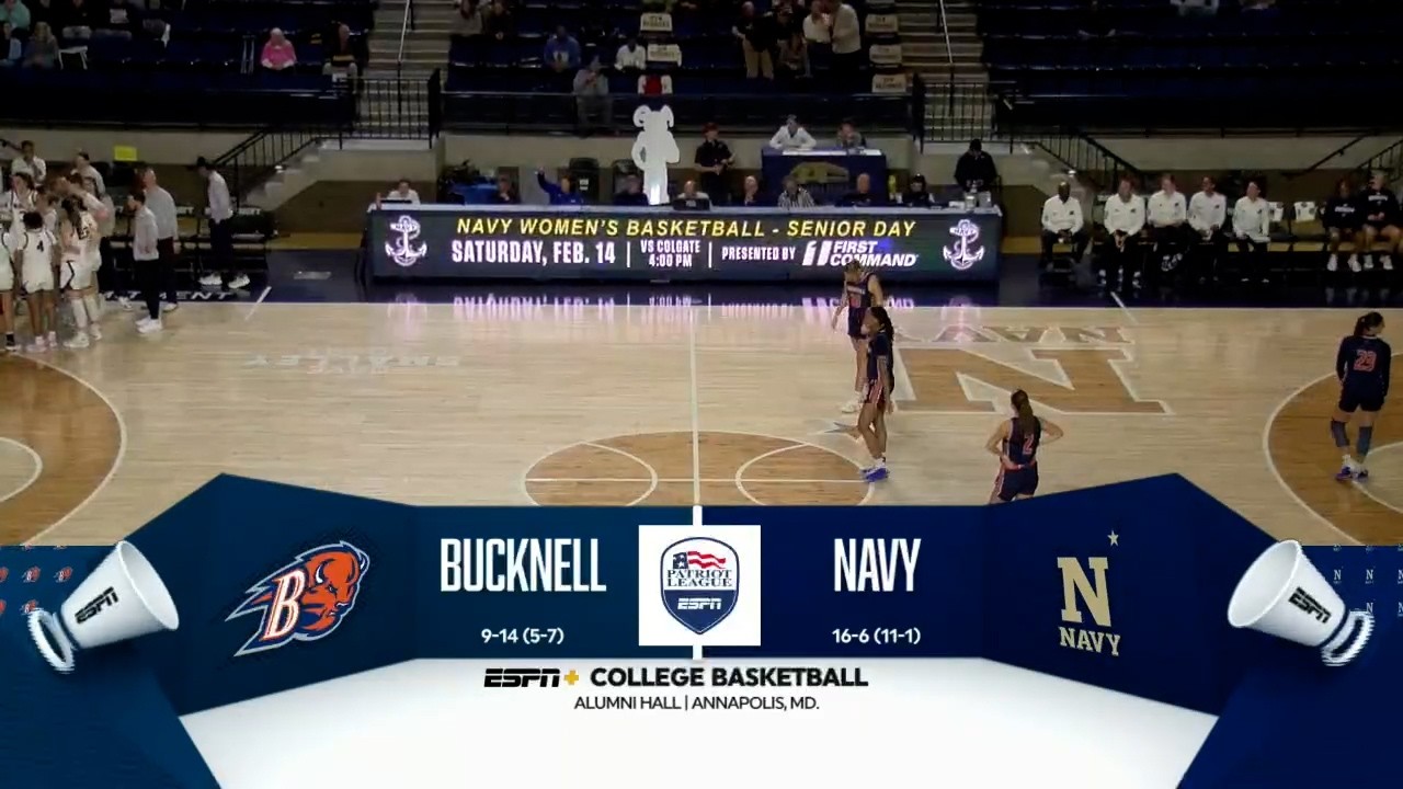 Highlights: Navy Women's Basketball vs Bucknell (2/11/26)