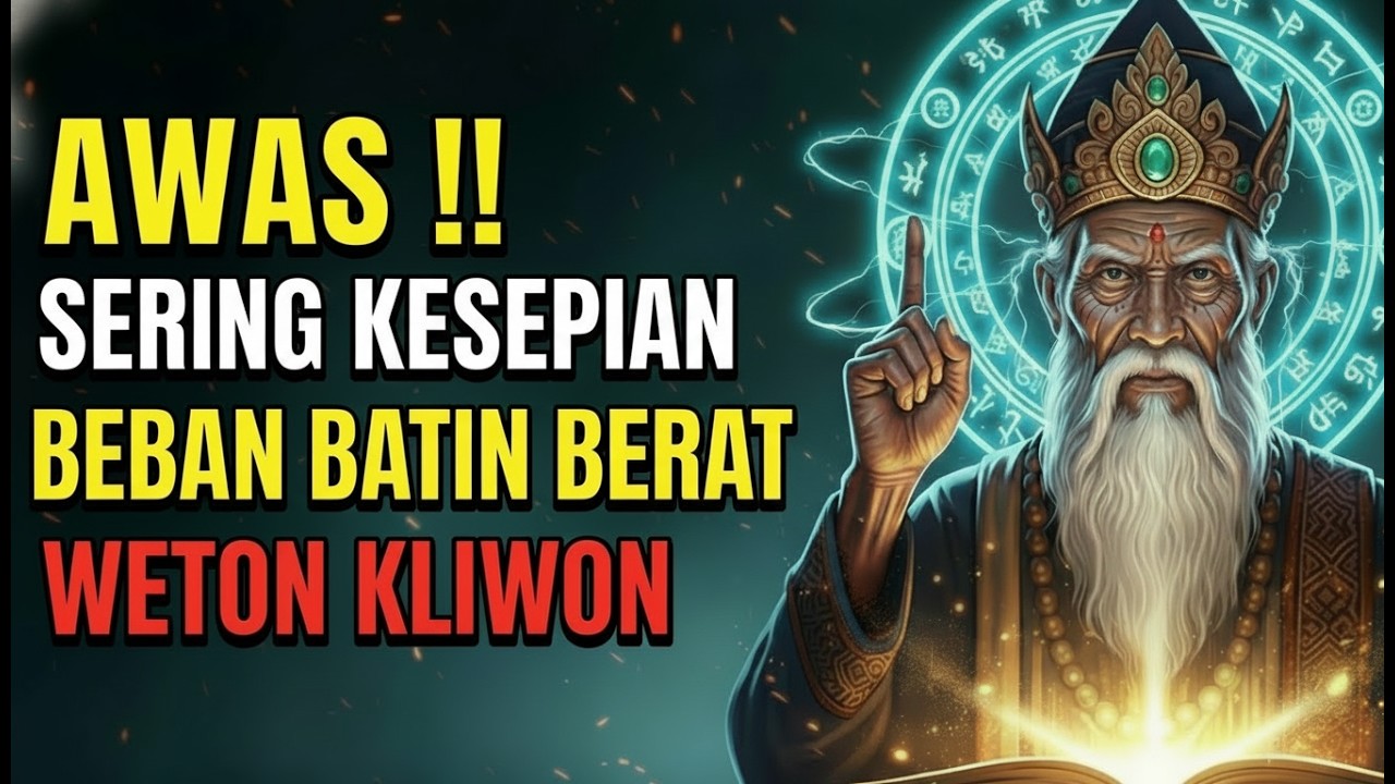 WETON KLIWON Sering Kesepian & Memikul Beban Batin Paling Berat?