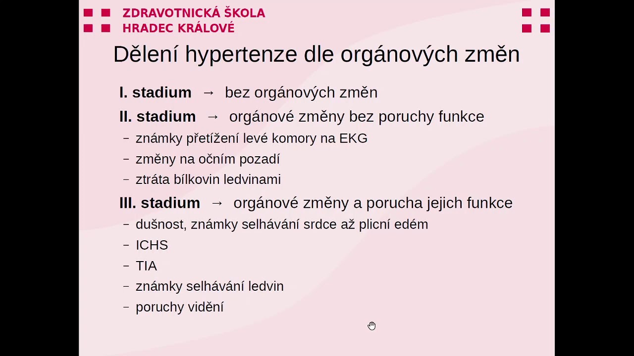 hypertenze