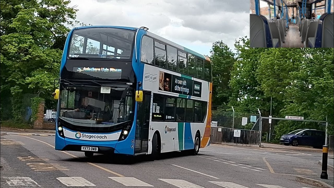 *Nice Thrash* Stagecoach/Enviro 400mmc/€6 (YX73 OWB)