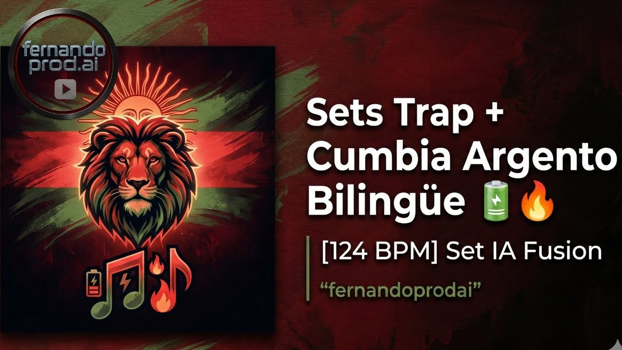 Trap + Cumbia Argento Bilingüe 🔋🔥 | [90 BPM] Set IA Fusion [fernandoprodai]