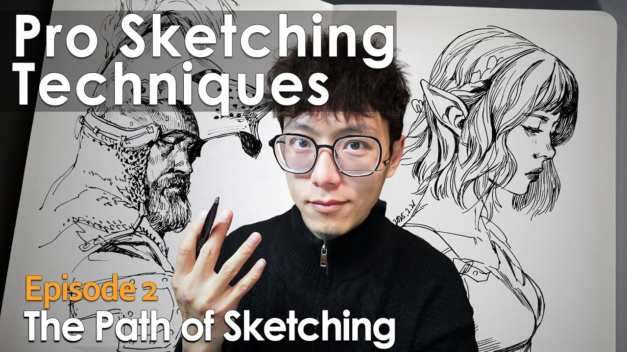 Essential Sketching Techniques You Can't Miss:Free Pro-Level Tutorial Worth Paying For 超干货！速写的必备技巧