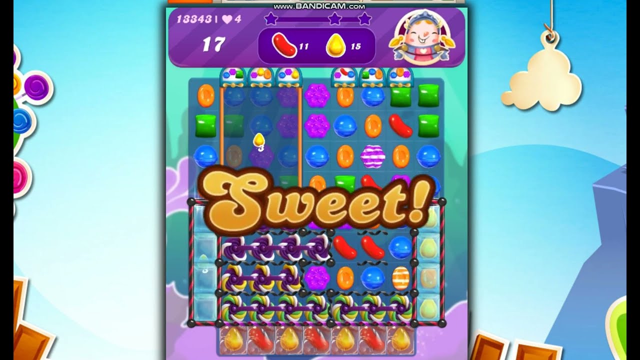 Candy Crush Saga Level 13343 - 20 Moves NO BOOSTERS